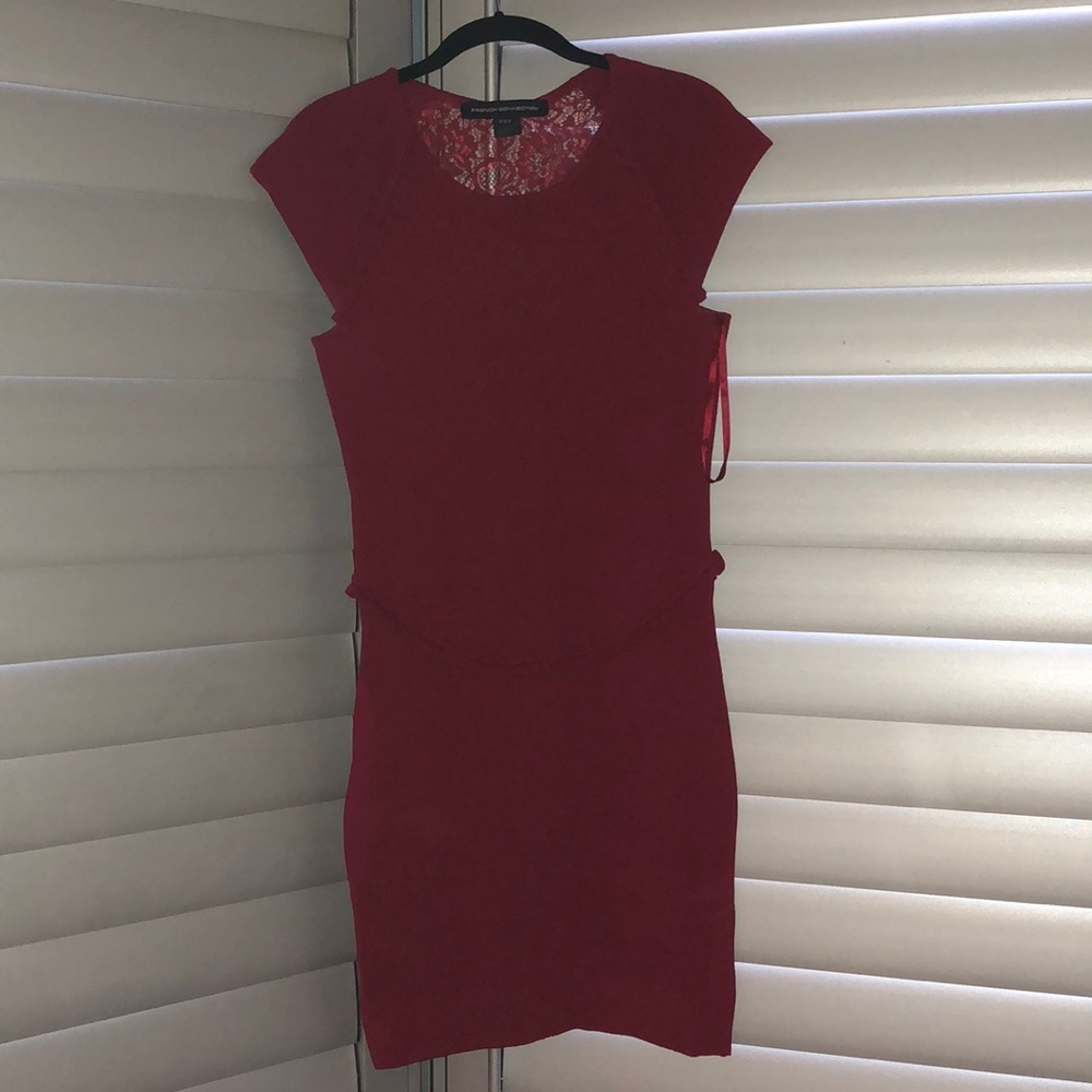 French Connection Red dress Size 10